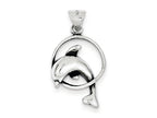 FJC Finejewelers Sterling Silver Dolphin Charm