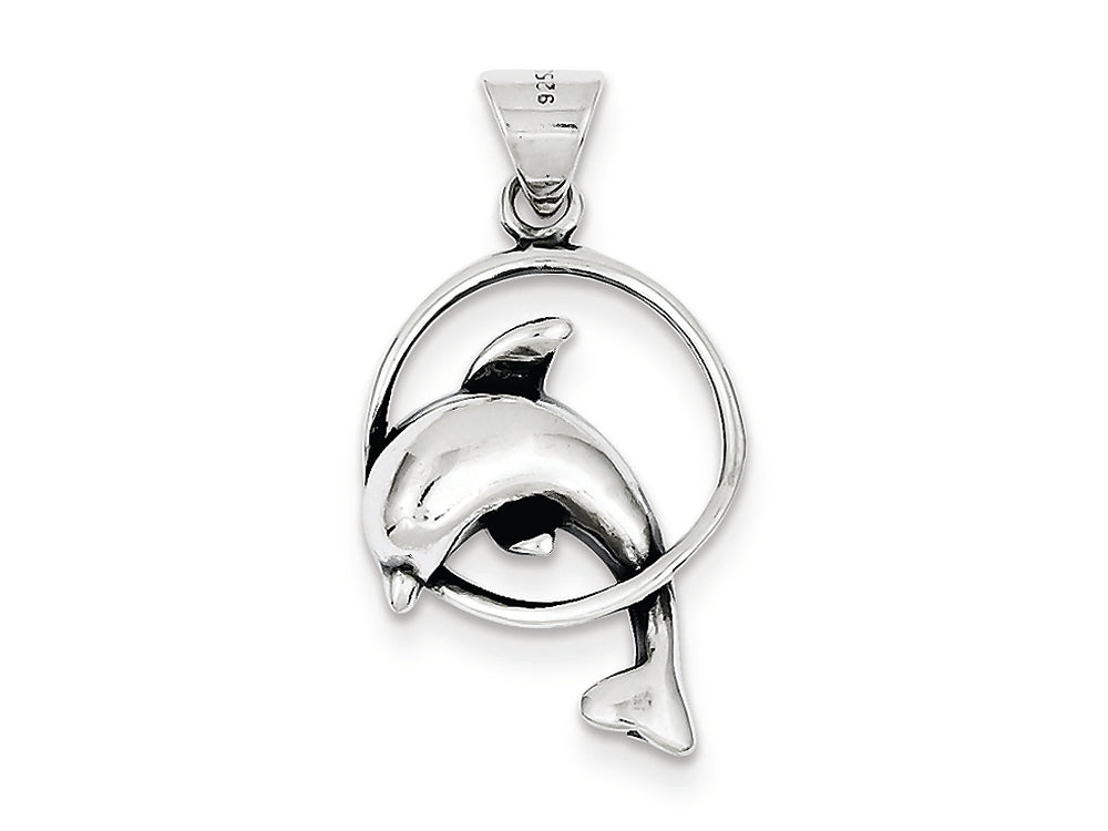 FJC Finejewelers Sterling Silver Dolphin Charm