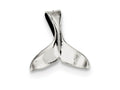 FJC Finejewelers Sterling Silver Small Whale Tail Pendant Necklace - Chain Included