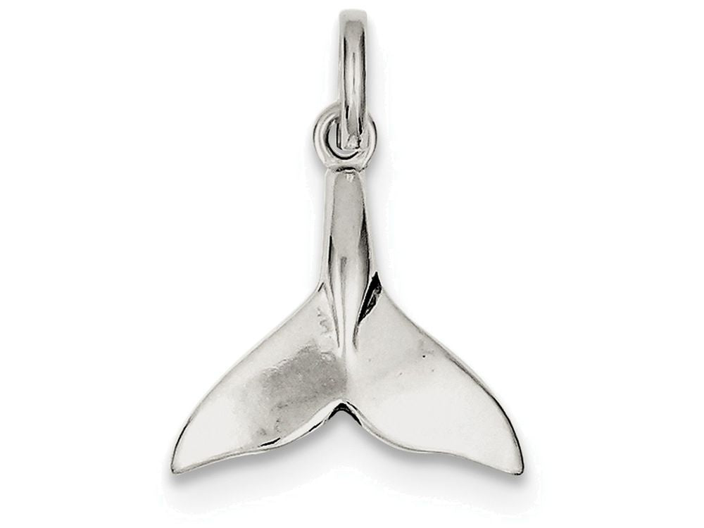 FJC Finejewelers Sterling Silver Whale Tail Charm