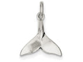 FJC Finejewelers Sterling Silver Whale Tail Charm