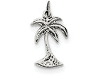 FJC Finejewelers Sterling Silver Palm Tree Charm
