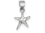 FJC Finejewelers Sterling Silver Starfish Pendant Necklace - Chain Included