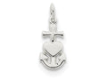 FJC Finejewelers Sterling Silver Hope, Faith, And Charity Charm