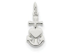 FJC Finejewelers Sterling Silver Hope, Faith, And Charity Charm