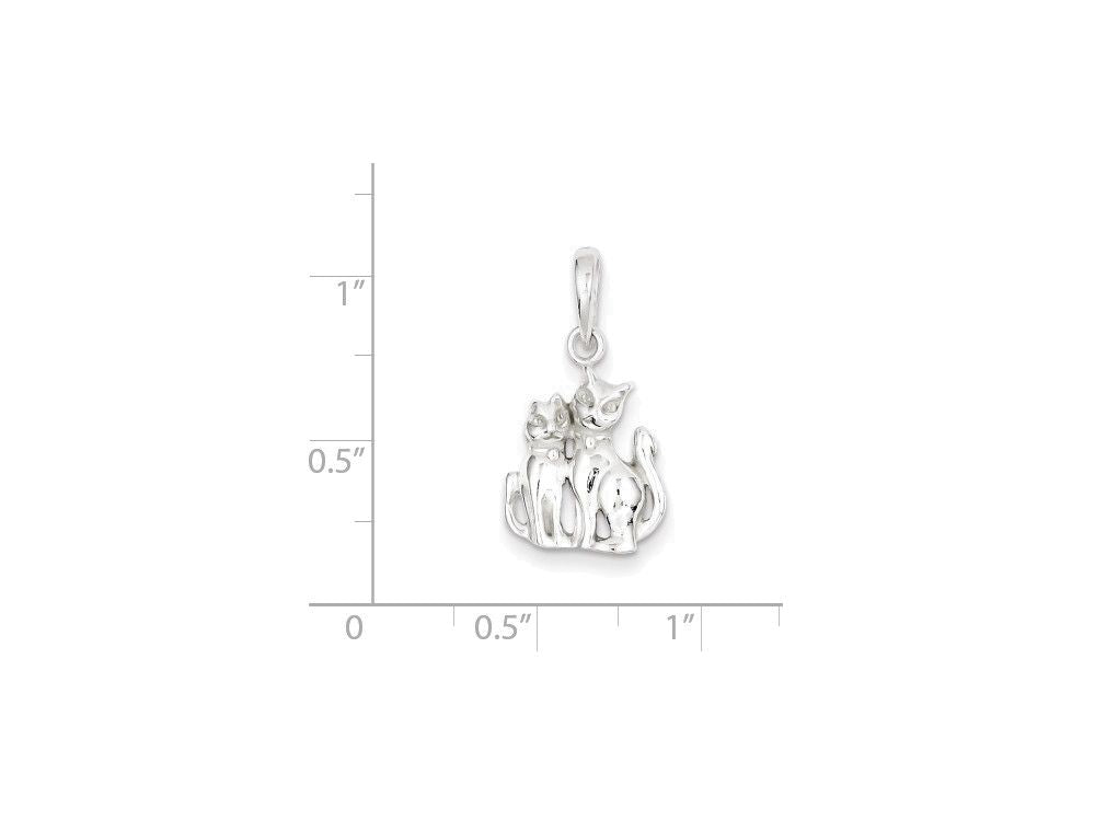 FJC Finejewelers Sterling Silver Pendant Necklace - Chain Included