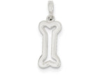FJC Finejewelers Sterling Silver Bone Pendant Necklace - Chain Included