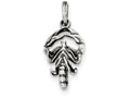 FJC Finejewelers Sterling Silver Antiqued Scorpio Pendant Necklace - Chain Included