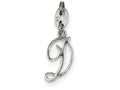 FJC Finejewelers Sterling Silver Initial D Pendant Necklace - Chain Included