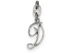 FJC Finejewelers Sterling Silver Initial D Pendant Necklace - Chain Included