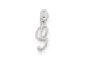 FJC Finejewelers Sterling Silver Initial G Pendant Necklace - Chain Included