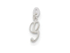 FJC Finejewelers Sterling Silver Initial G Pendant Necklace - Chain Included