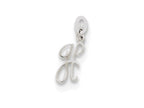 FJC Finejewelers Sterling Silver Initial H Pendant Necklace - Chain Included