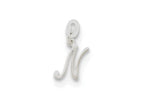 FJC Finejewelers Sterling Silver Initial N Pendant Necklace - Chain Included