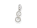FJC Finejewelers Sterling Silver Initial S Pendant Necklace - Chain Included