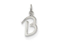 FJC Finejewelers Sterling Silver Initial B Pendant Necklace - Chain Included