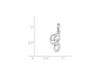 FJC Finejewelers Sterling Silver Initial C Pendant Necklace - Chain Included