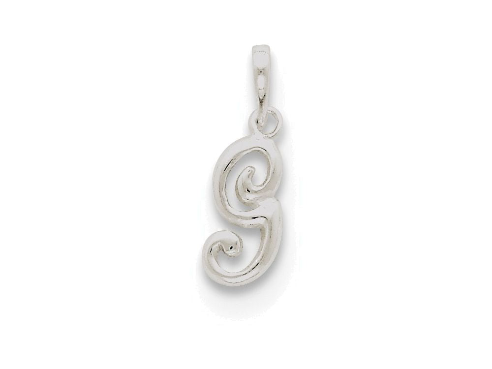 FJC Finejewelers Sterling Silver Initial G Pendant Necklace - Chain Included