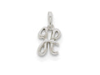 FJC Finejewelers Sterling Silver Initial H Pendant Necklace - Chain Included