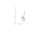 FJC Finejewelers Sterling Silver Initial J Pendant Necklace - Chain Included
