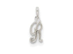 FJC Finejewelers Sterling Silver Initial R Pendant Necklace - Chain Included