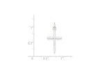 FJC Finejewelers Sterling Silver Passion Cross Charm