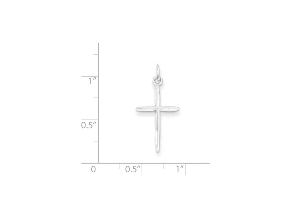 FJC Finejewelers Sterling Silver Passion Cross Charm