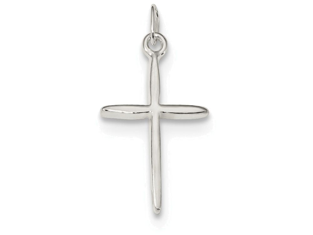 FJC Finejewelers Sterling Silver Passion Cross Charm