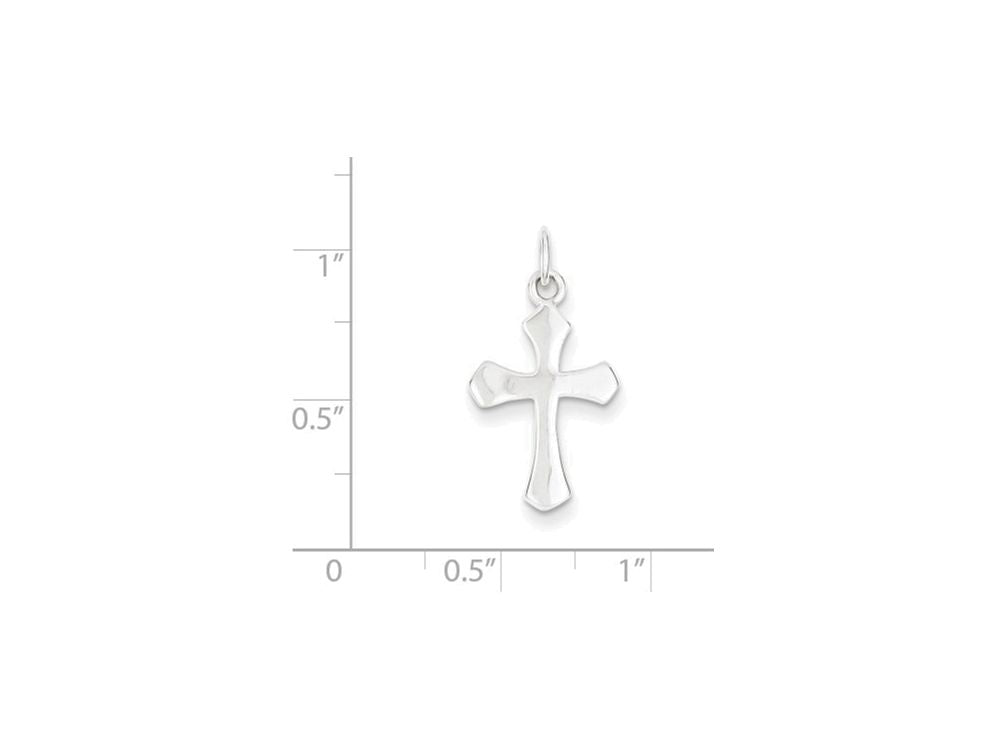 FJC Finejewelers Sterling Silver Passion Cross Charm