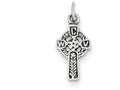 FJC Finejewelers Sterling Silver Antiqued Celtic Cross Charm