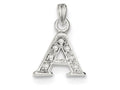 FJC Finejewelers Sterling Silver Cubic Zirconia Initial A Pendant Necklace - Chain Included