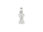 FJC Finejewelers Sterling Silver Cubic Zirconia Initial I Pendant Necklace - Chain Included