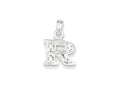 FJC Finejewelers Sterling Silver Cubic Zirconia Initial R Pendant Necklace - Chain Included