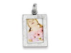 FJC Finejewelers Sterling Silver Polished Picture Frame Charm
