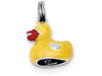 FJC Finejewelers Sterling Silver Enamel Duck Charm