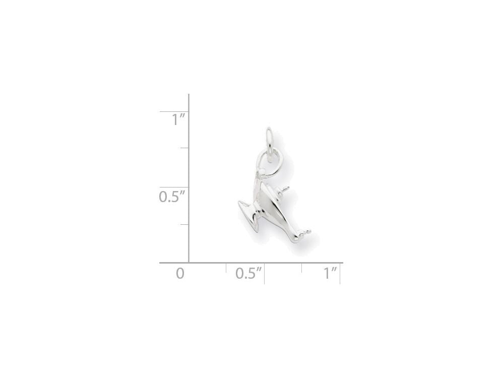 FJC Finejewelers Sterling Silver Aladdin's Lamp Charm