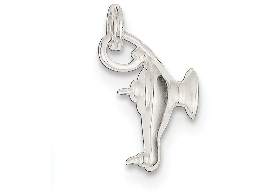 FJC Finejewelers Sterling Silver Aladdin's Lamp Charm