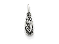 FJC Finejewelers Sterling Silver Antiqued Flip Flop Charm