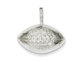 FJC Finejewelers Sterling Silver Football Charm