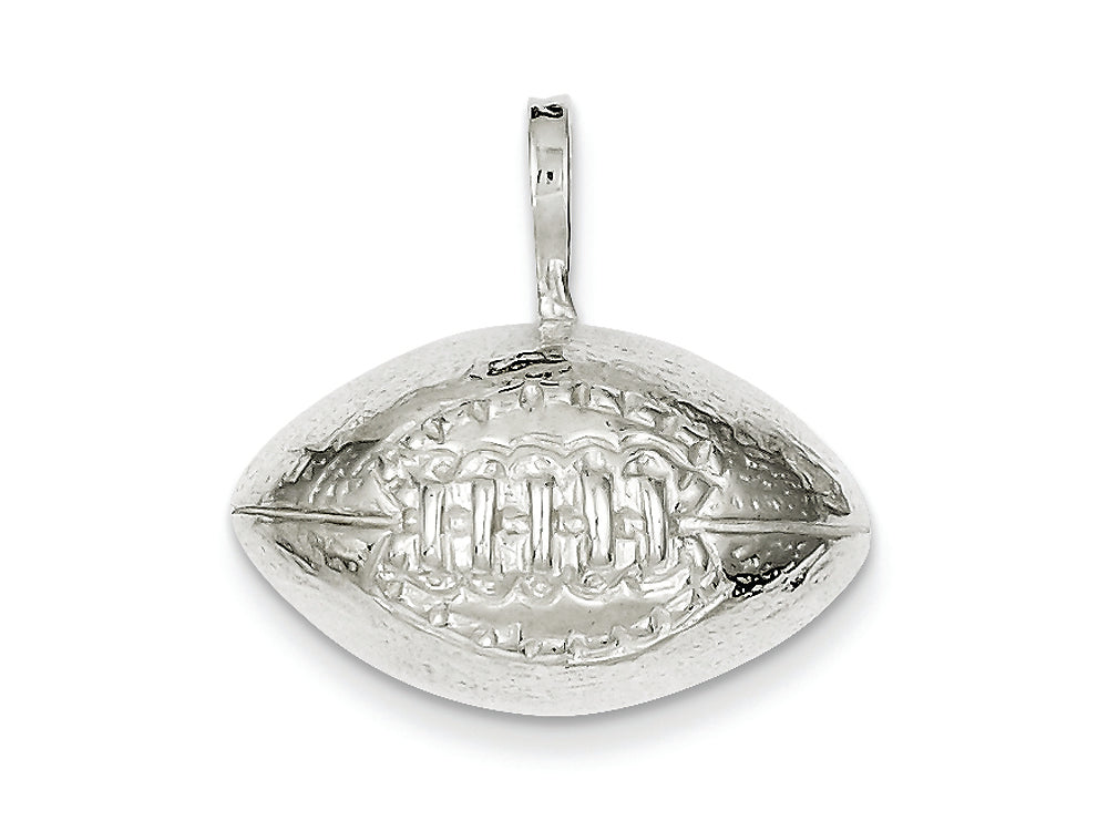 FJC Finejewelers Sterling Silver Football Charm