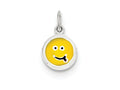 FJC Finejewelers Sterling Silver Enameled Emotion Face Charm