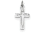 FJC Finejewelers Sterling Silver Cross Pendant Necklace - Chain Included