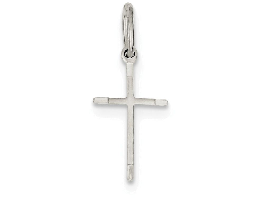FJC Finejewelers Sterling Silver Cross Pendant Necklace - Chain Included