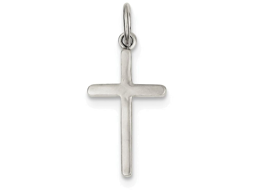 FJC Finejewelers Sterling Silver Cross Pendant Necklace - Chain Included