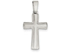 FJC Finejewelers Sterling Silver Polished Cross Pendant Necklace - Chain Included