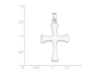FJC Finejewelers Sterling Silver Cross Pendant Necklace - Chain Included