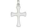 FJC Finejewelers Sterling Silver Cross Pendant Necklace - Chain Included