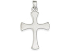 FJC Finejewelers Sterling Silver Cross Pendant Necklace - Chain Included