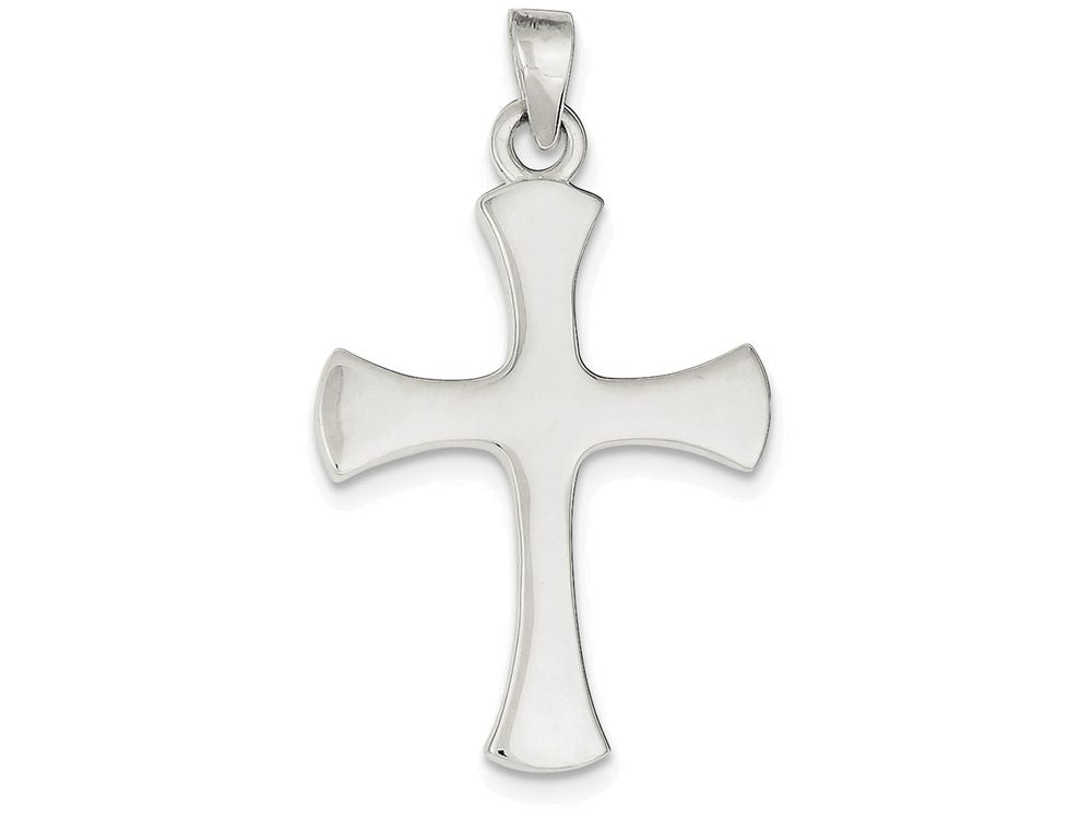 FJC Finejewelers Sterling Silver Cross Pendant Necklace - Chain Included