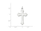 FJC Finejewelers Sterling Silver Cross Pendant Necklace - Chain Included